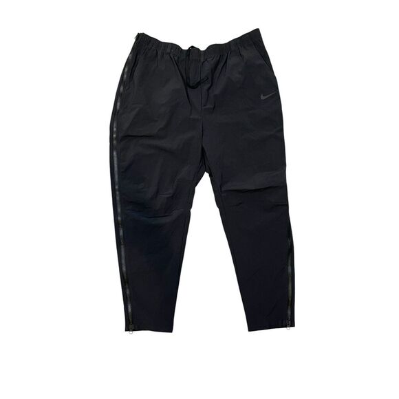 Nike‎ Court Flex Zip Off Tennis Pants in Black 887524 101, Size XL - Picture 1 of 9